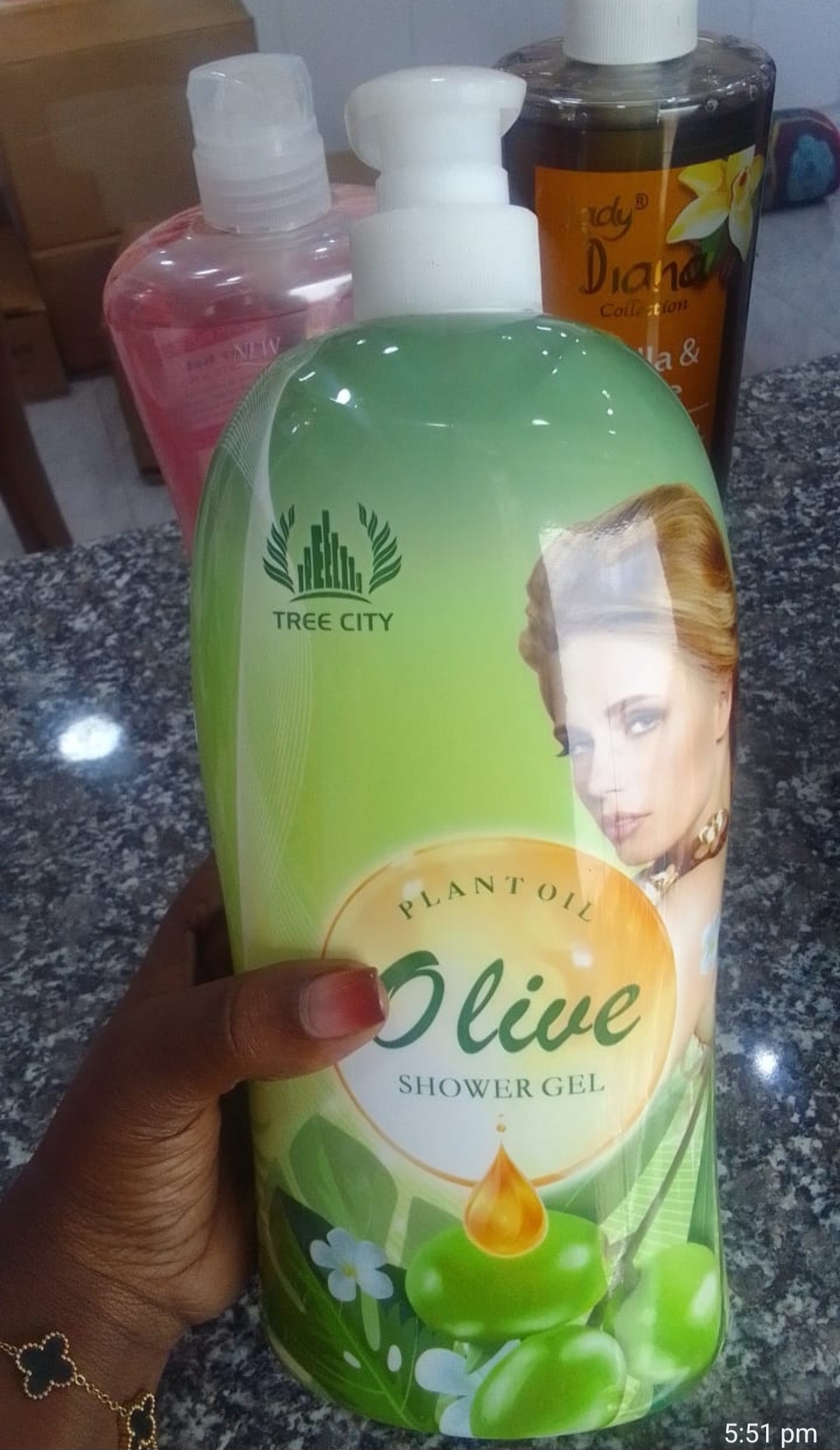 PLANTAIN OIL PLIVE SHOWR GEL