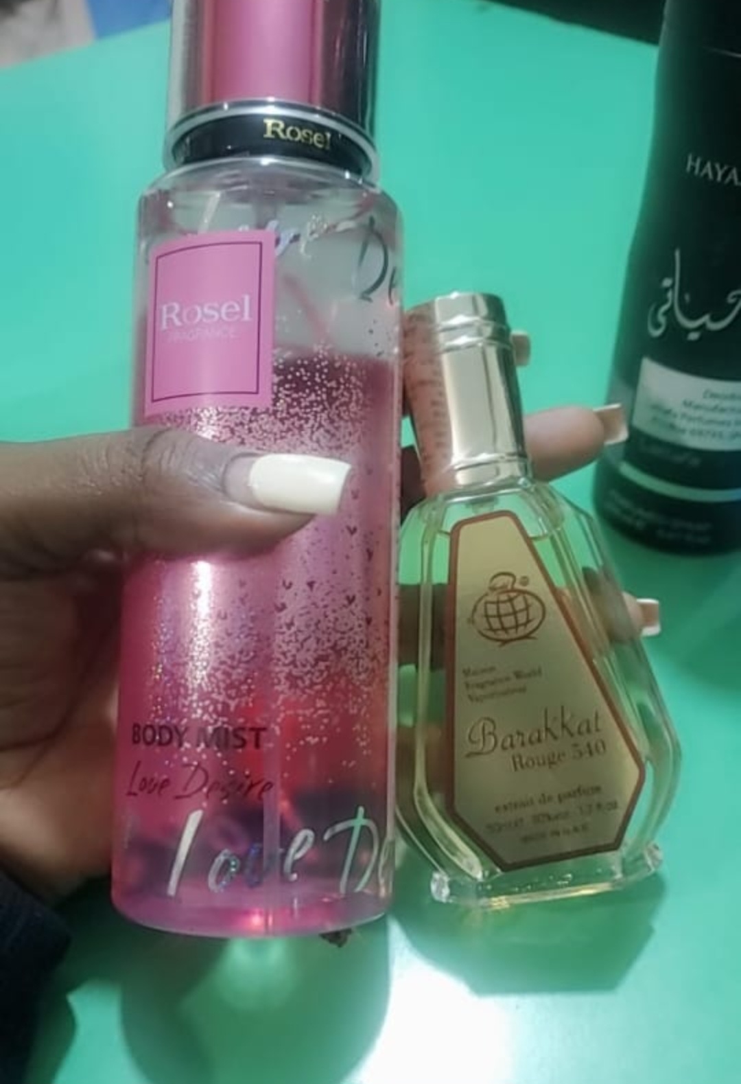 DEODRANT AND PERFUME
