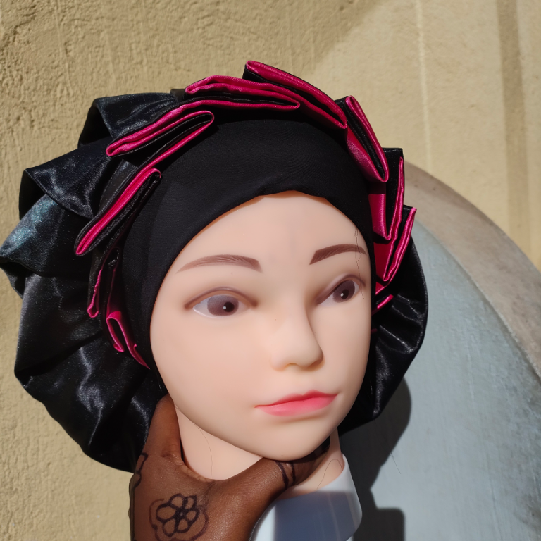 3 in 1 Hair bonnets