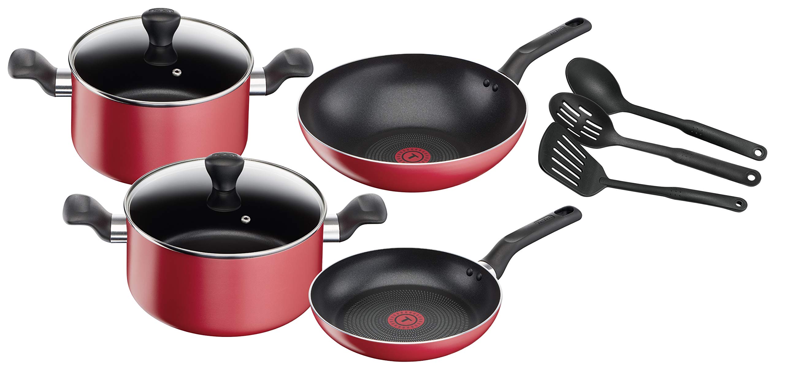TEFAL 9pcs non stick super cook