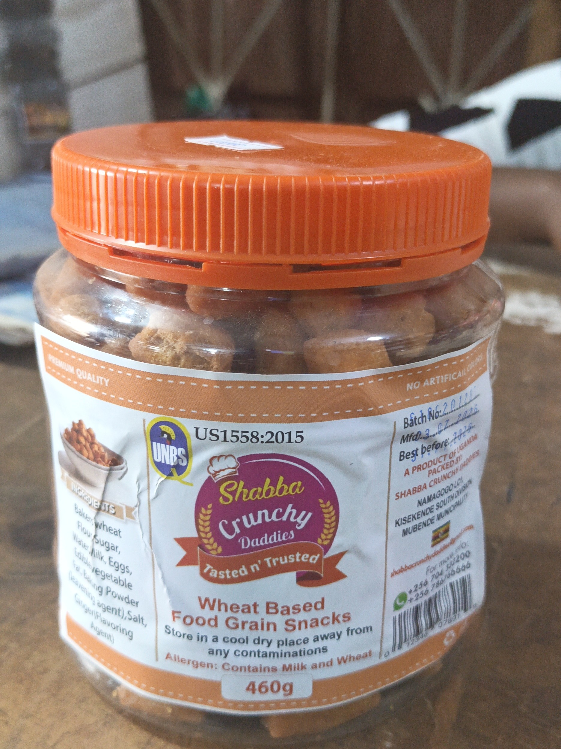 crunchy daddies 460g