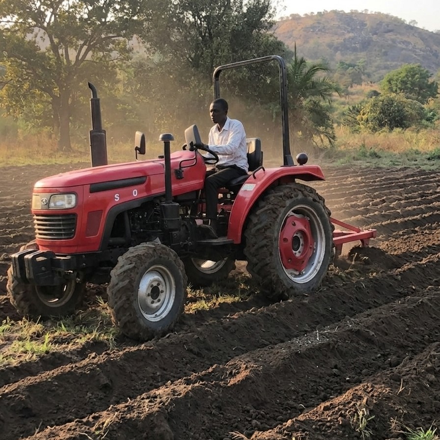 digging, planting, tillering