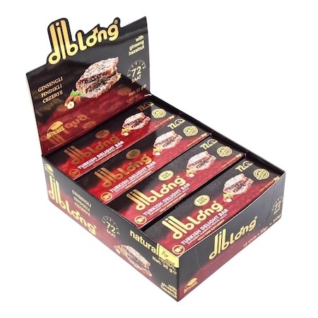 DIBLONG TURKISH DELIGHT BAR 
1. Treats premature ejaculation
2. Treats erectile dysfunction
3. Increases confidence
4. Boosts libido and desire
5. Improves strong erection
6. It enables you last longer