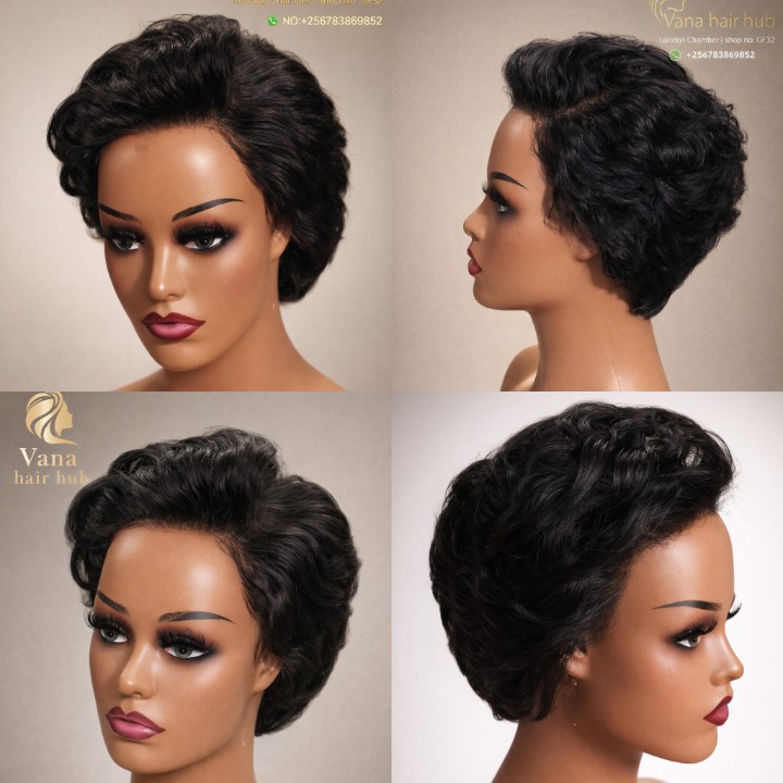 short lace wig