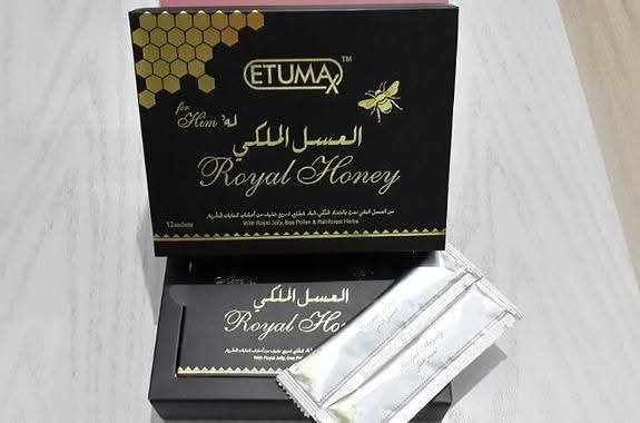 ETUMA ROYAL HONEY 
1. Treats premature ejaculation
2. Treats erectile dysfunction
3. Increases confidence
4. Boosts libido and desire
5. Improves strong erection
6. It enables you last longer