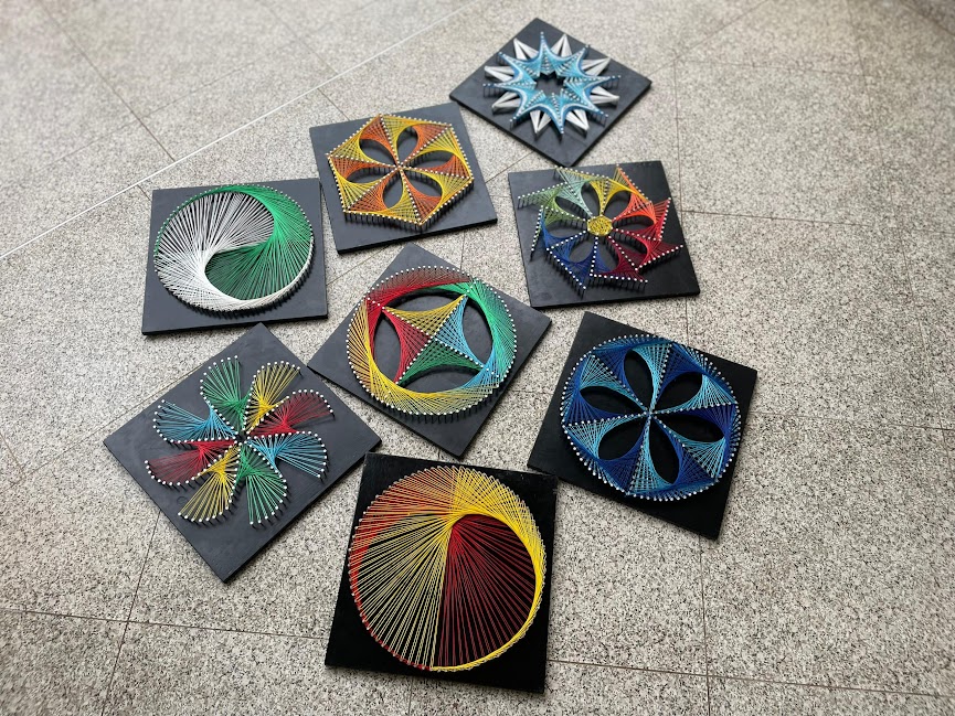 String Art Pieces size 30X30CM