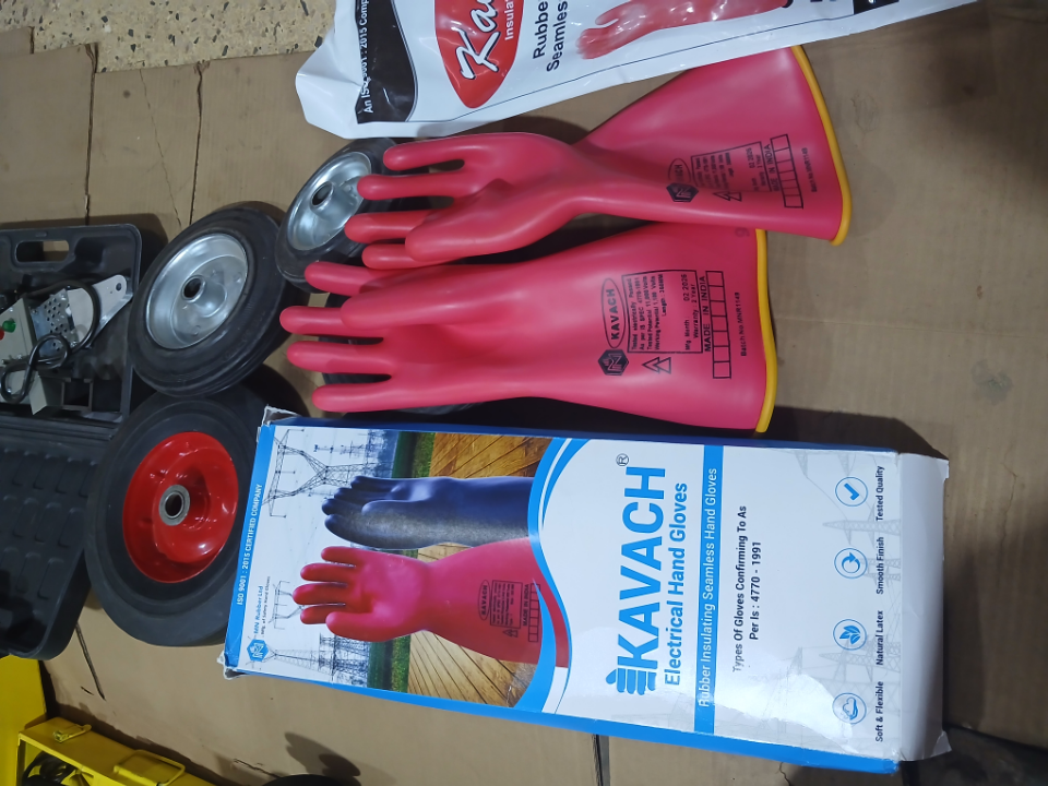 11,000Volts Electrical Gloves