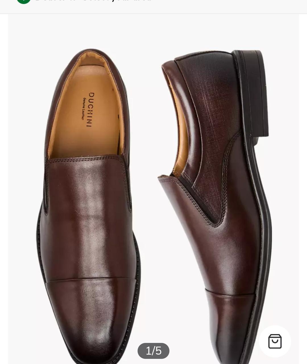 Duchinni genuine leather shoe for men