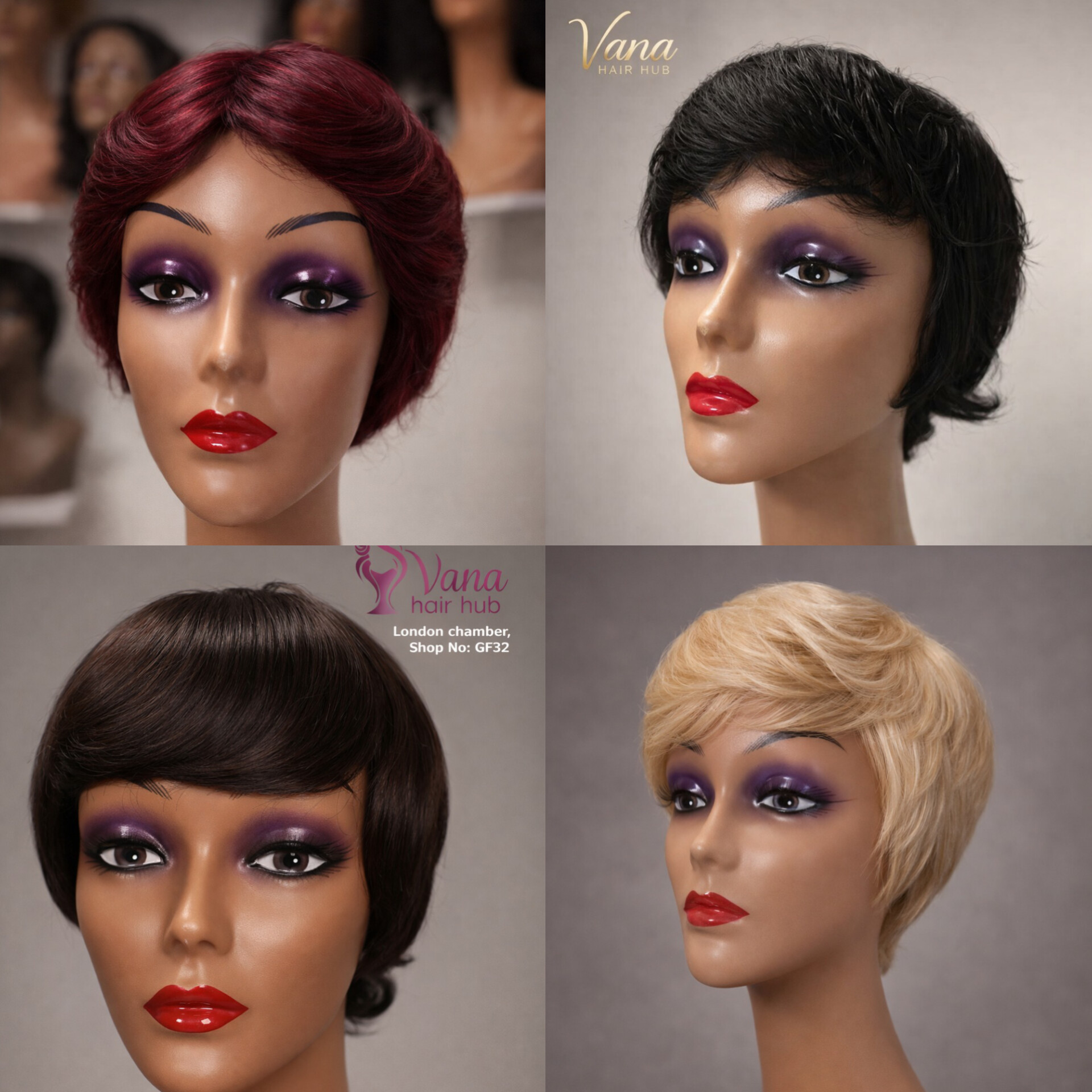 short pixy wig