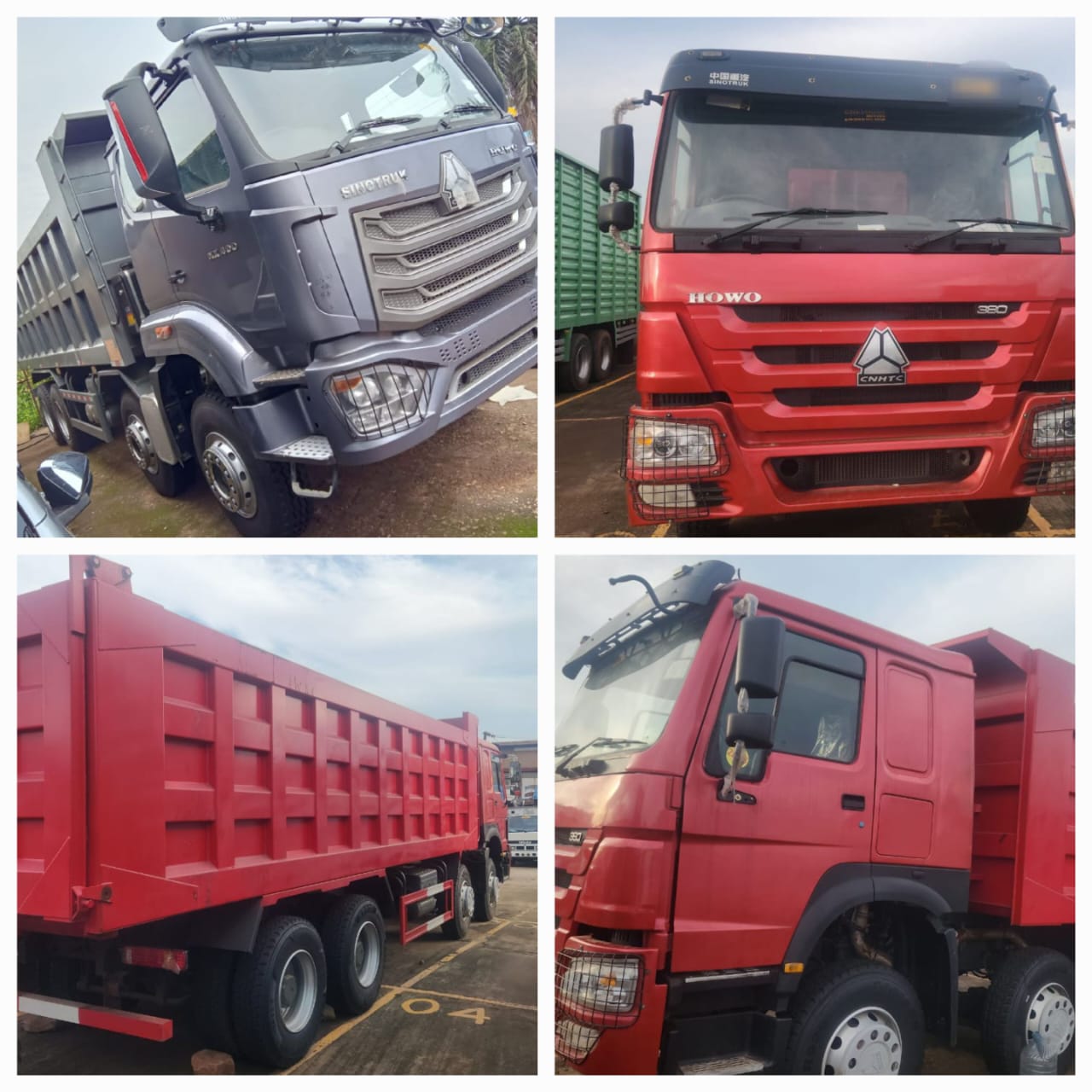 Sino truck 12 tyres/10 tyres brand new 2022 /2023 available price is negotiable