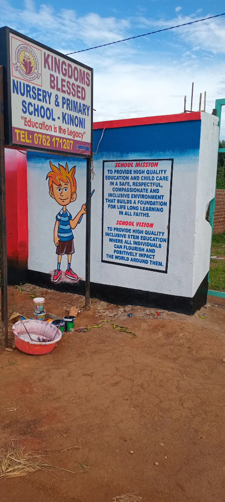 Wall branding and paintings