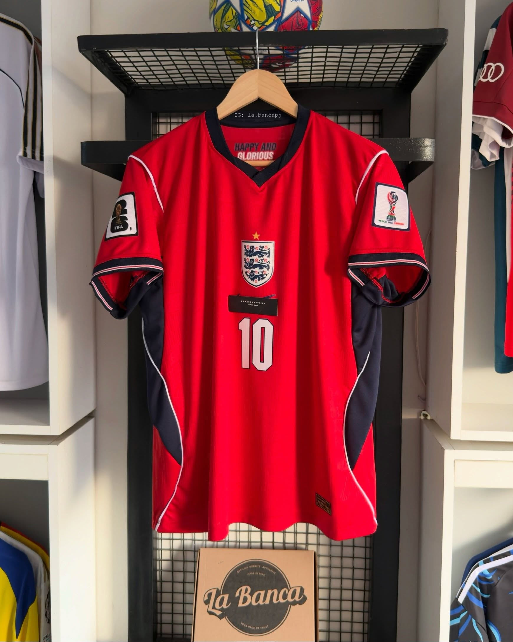 Original England jersey