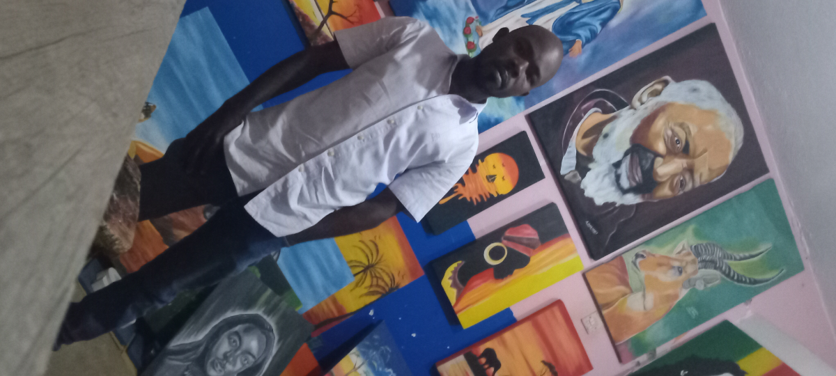 ZION ARTISTS AND PAINTERS 
MASAKA TOWN CENTRE 
MUTO COMPLEX LEVEL 1 
ELGIN STREET
For; Art, Engraving, painting, 3D Signage, stamps, screen printing ,Mosaics, graphics, portraits  etc