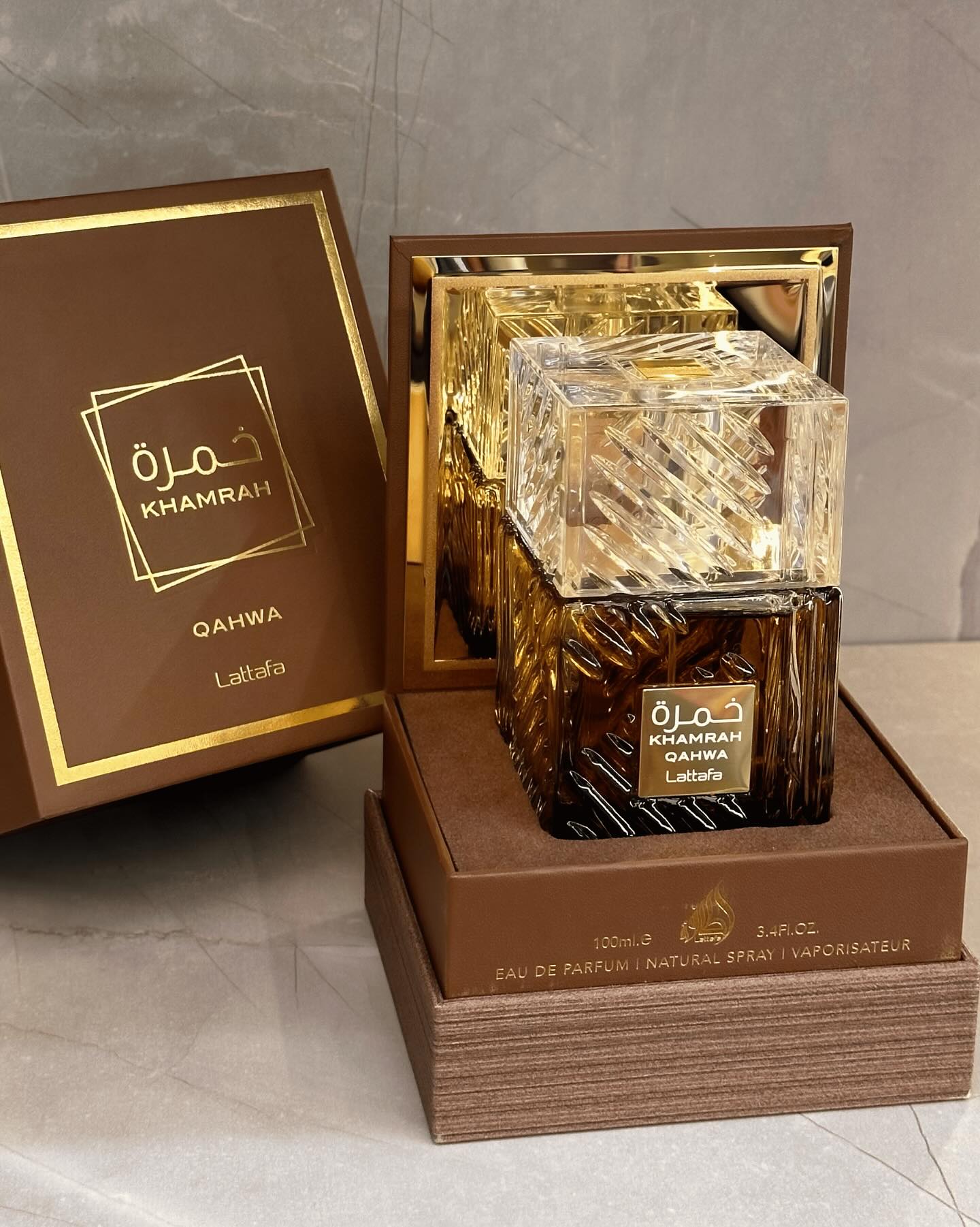 Lattafa Khamrah Qahwa perfume