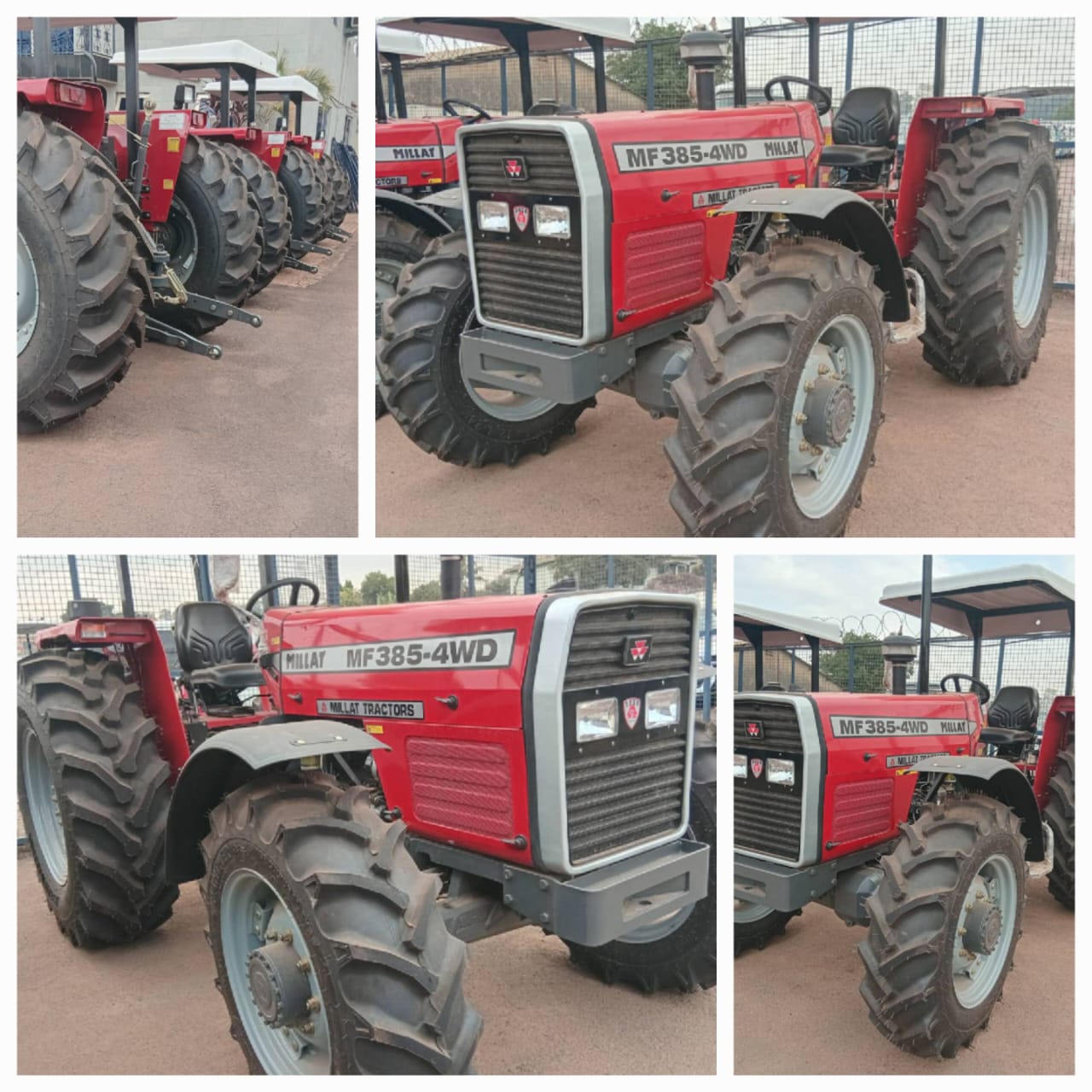 A TRACTOR 🚜MF 385 4WD MILLAT
