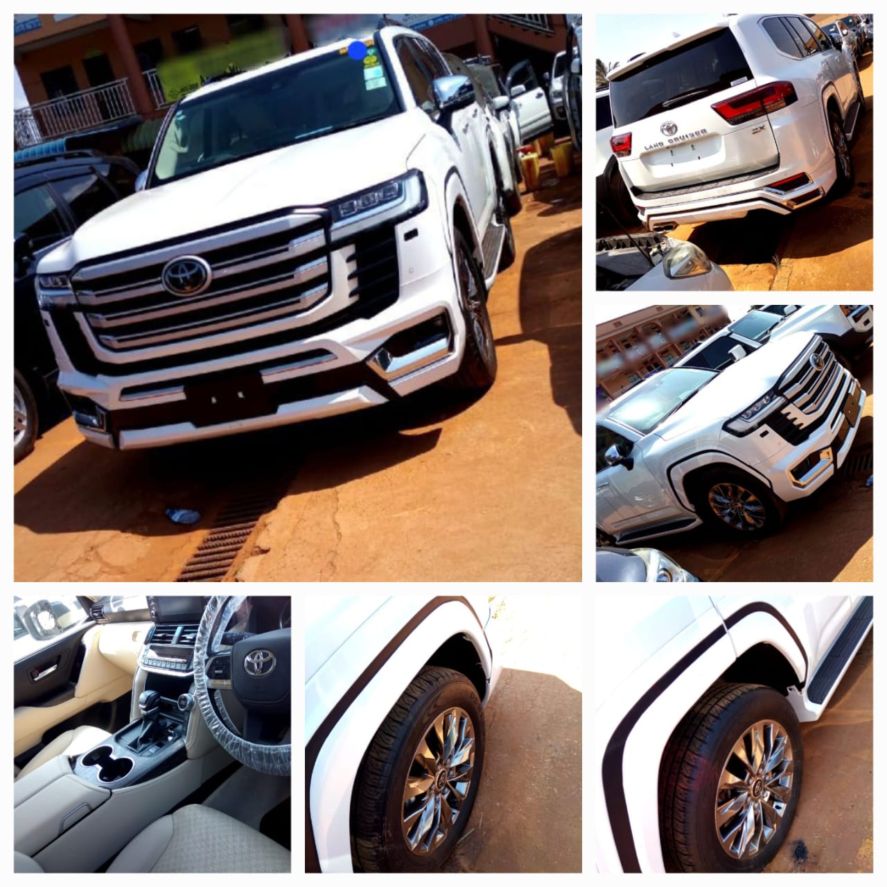 Land cruiser ZX 2022modle petrol engine available (NB price is negotiable)