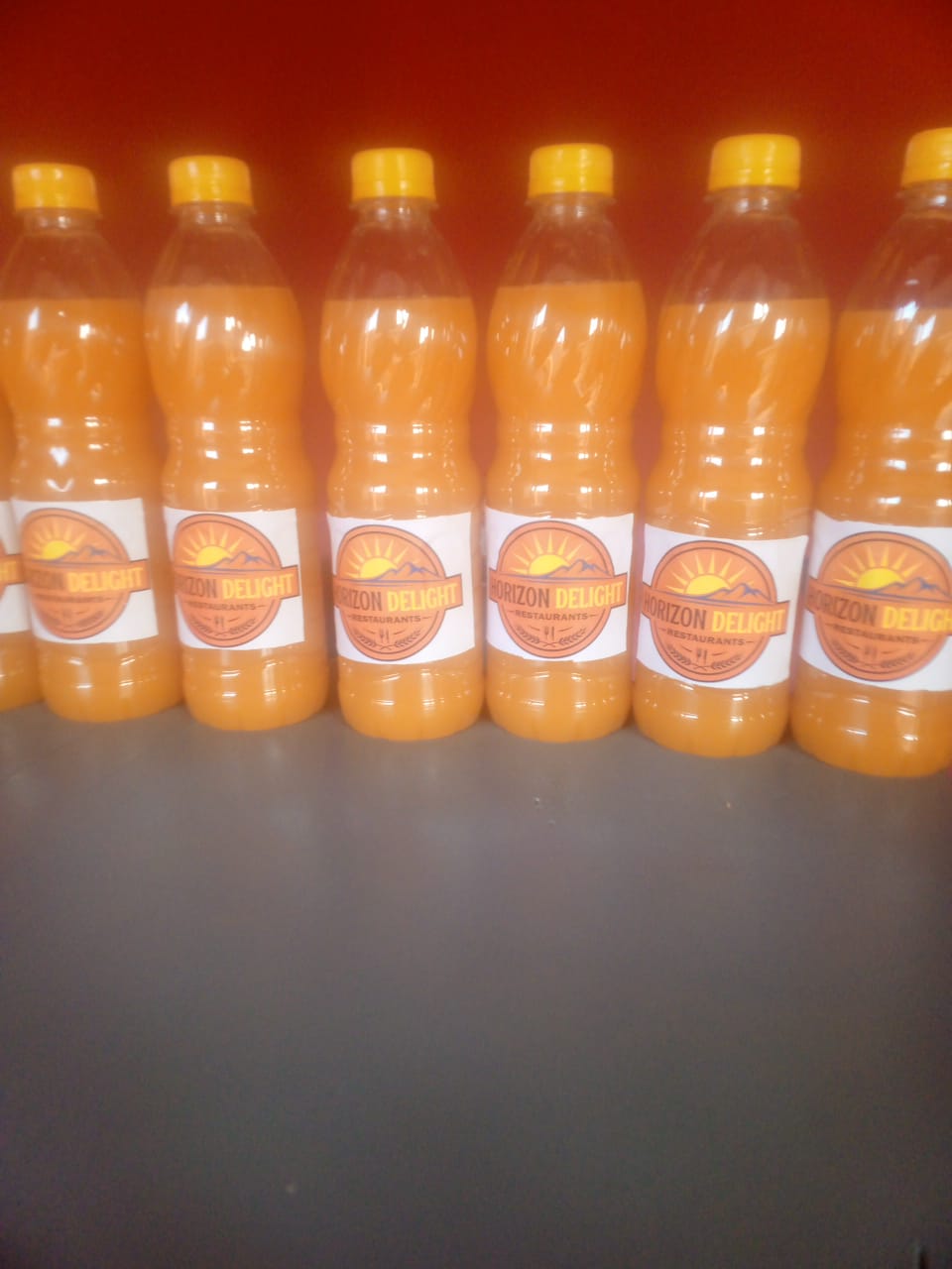 Bottled Passion fruit juice