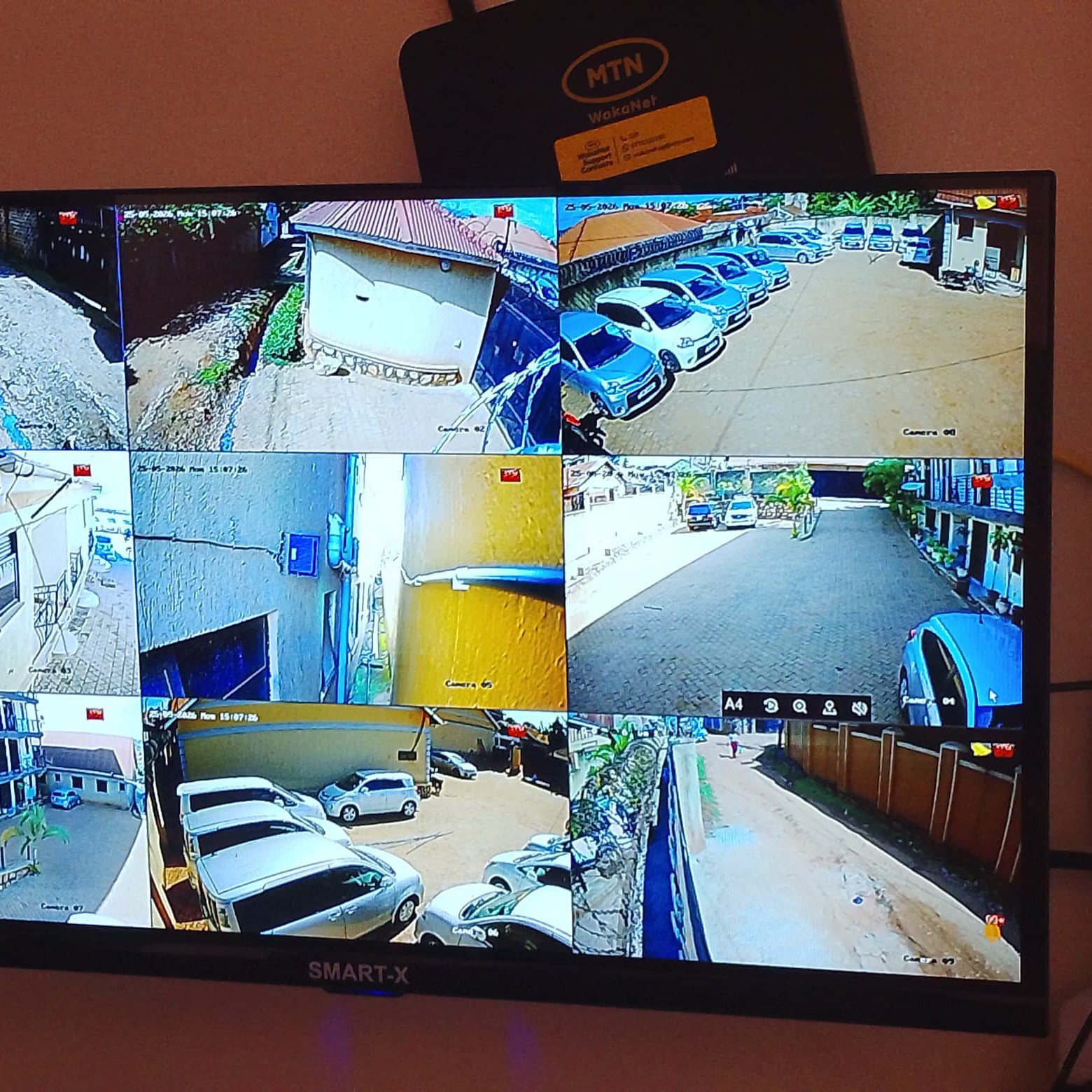 CCTV camera installation