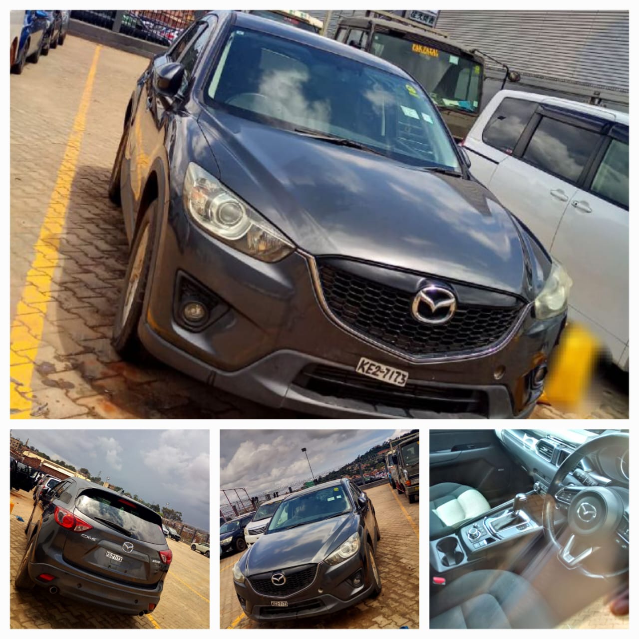 Mazda CX-5 diseal engine 2015modle metallic grey old shape