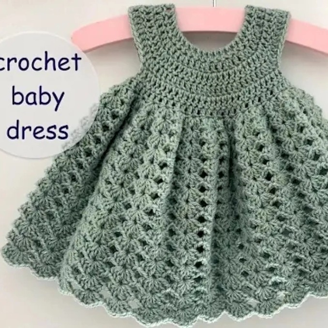 kid's crochet dress